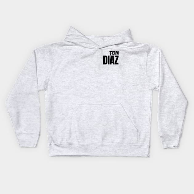 Team Diaz Seek No Approval Kids Hoodie by cagerepubliq